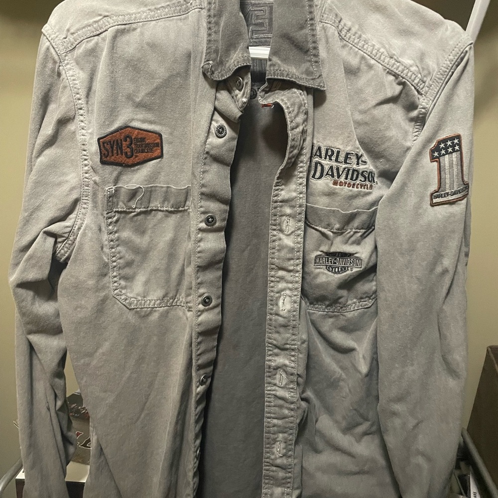 Harley-Davidson mens button up